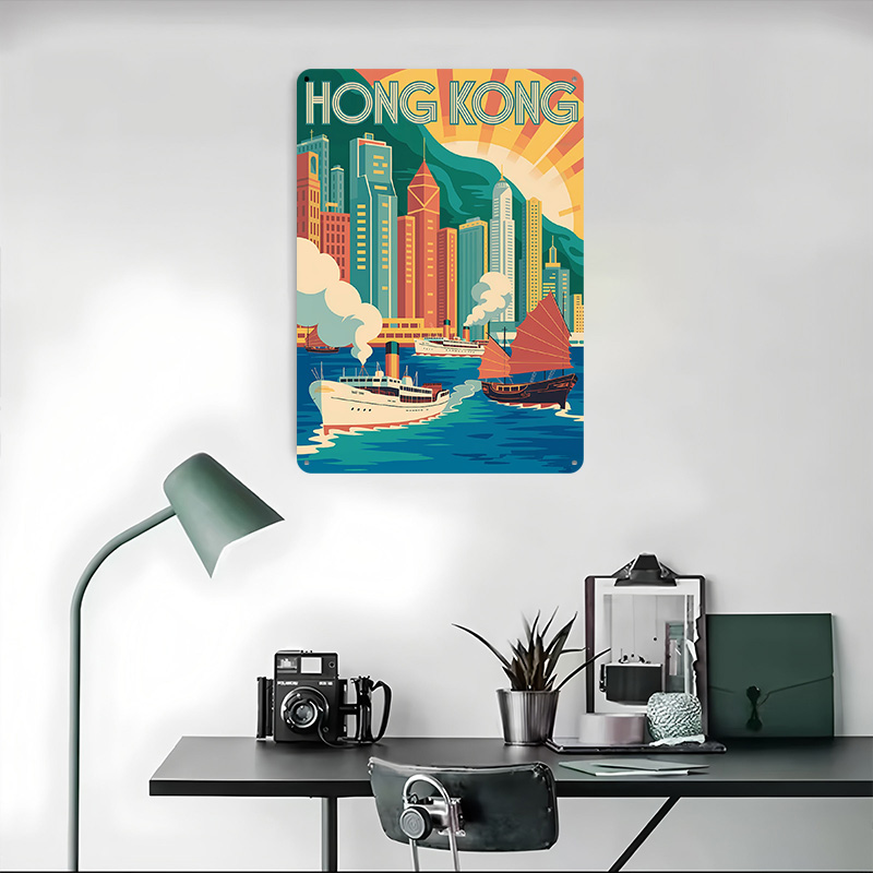 Hong Kong Travel Art Deco Meta - Travel Accessories Hong Kong ulasan dan harga
