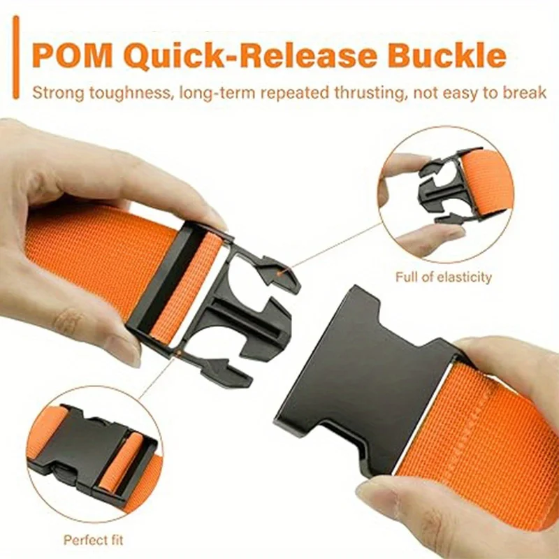 6 Pack Luggage Straps Luggage  - Travel Accessories Gear ulasan dan harga