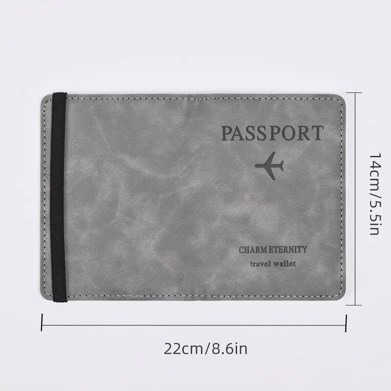 Men PU Leather Wallet Travel P - Travel Accessories Wallet ulasan dan harga