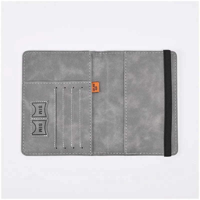 Men PU Leather Wallet Travel P - Travel Accessories Wallet ulasan dan harga