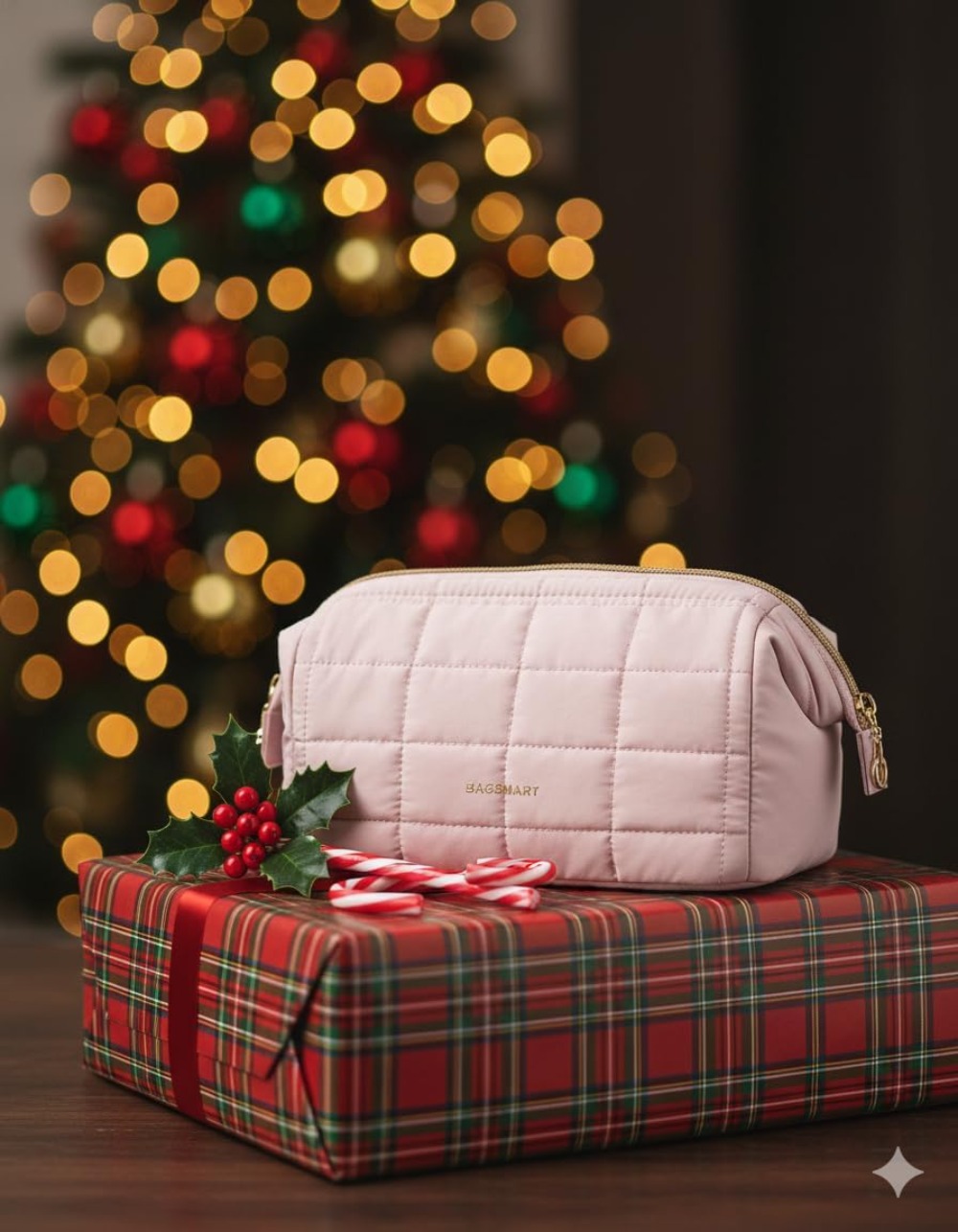 Puffy Makeup Bag Travel Toilet - Travel Z ulasan dan harga